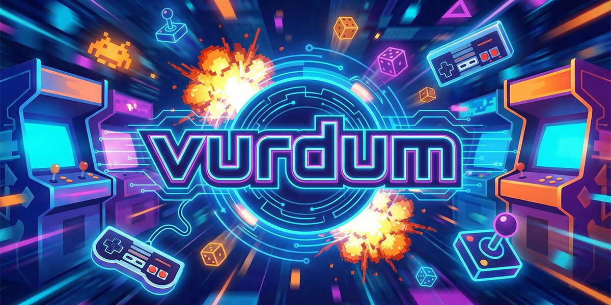 Vurdum online oyun platformu tanıtım görseli